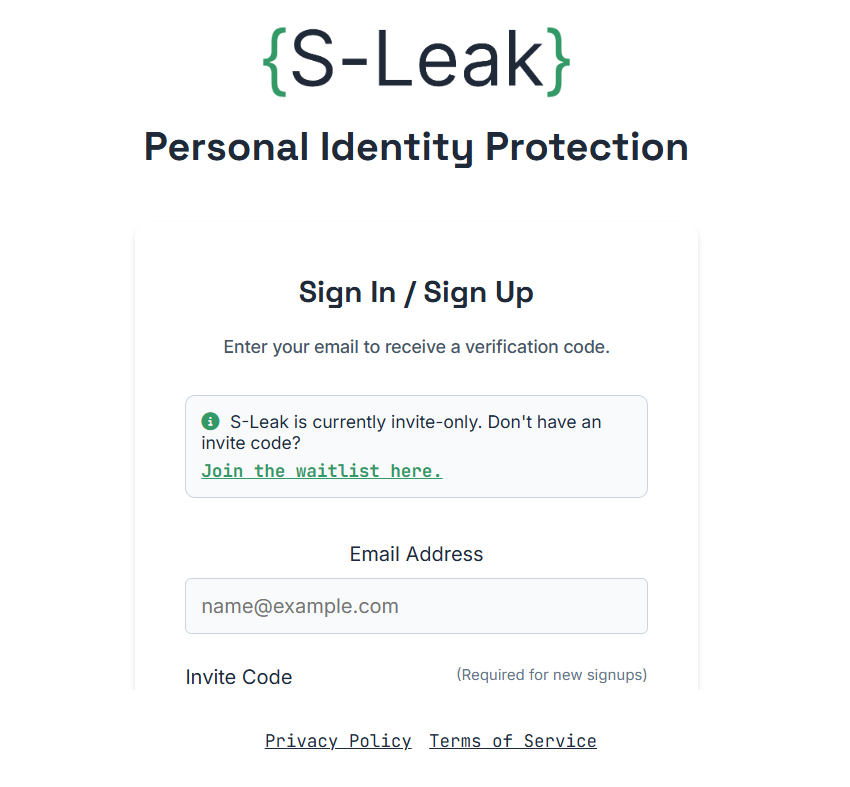 s leak home
